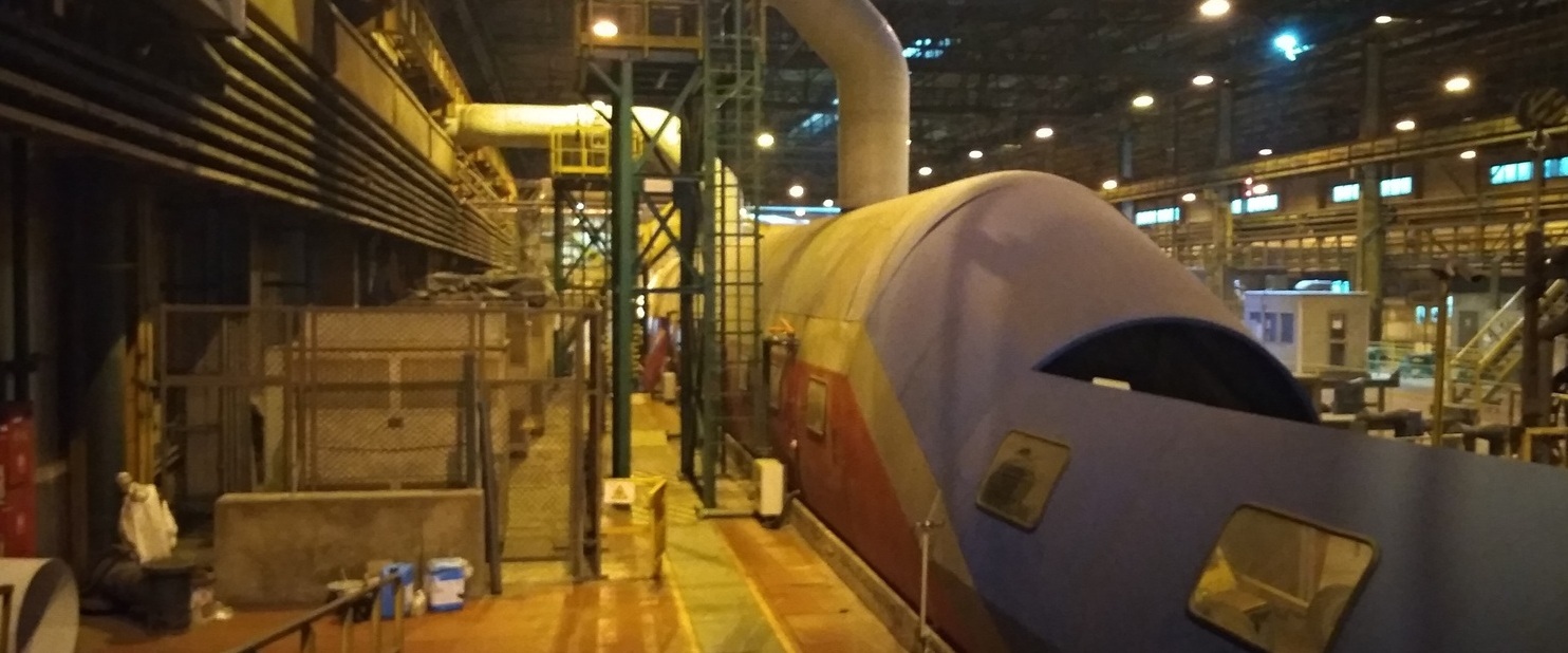 Тоннель водяного охлаждения Ижорский трубный завод